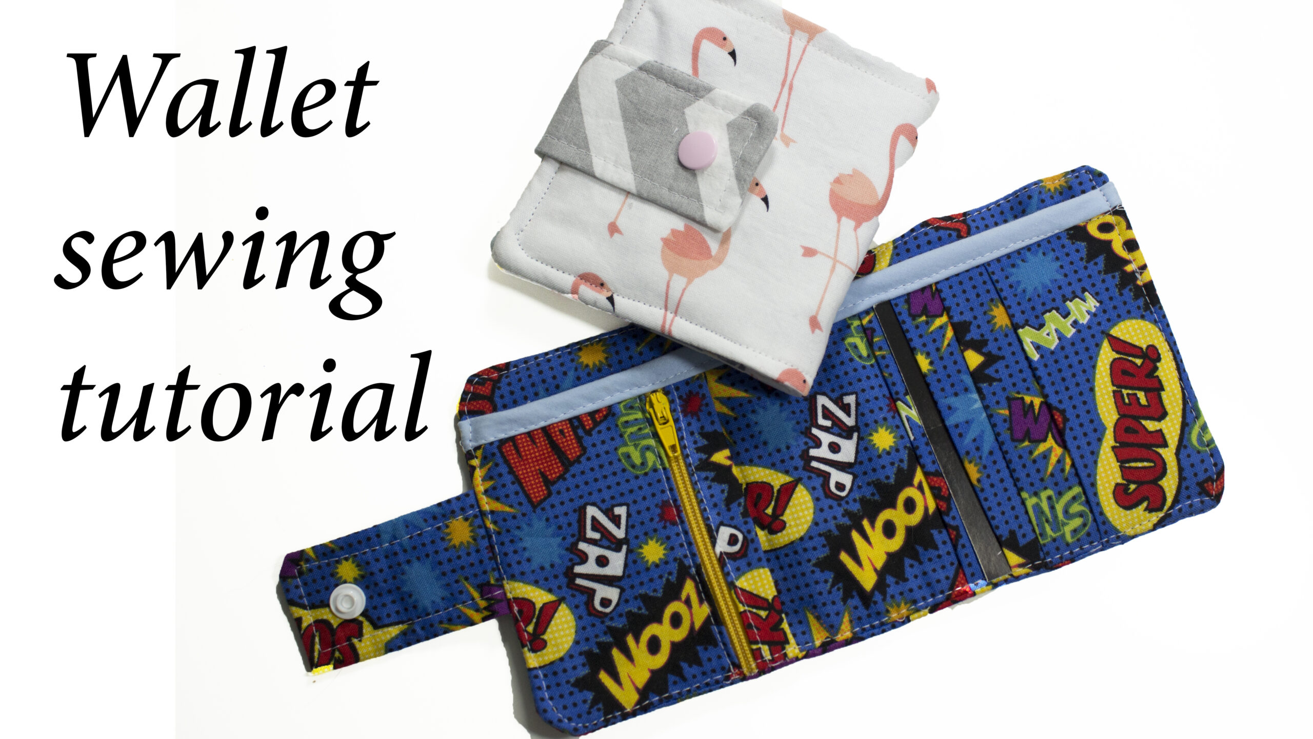 How to make a Wallet – Sewing pattern