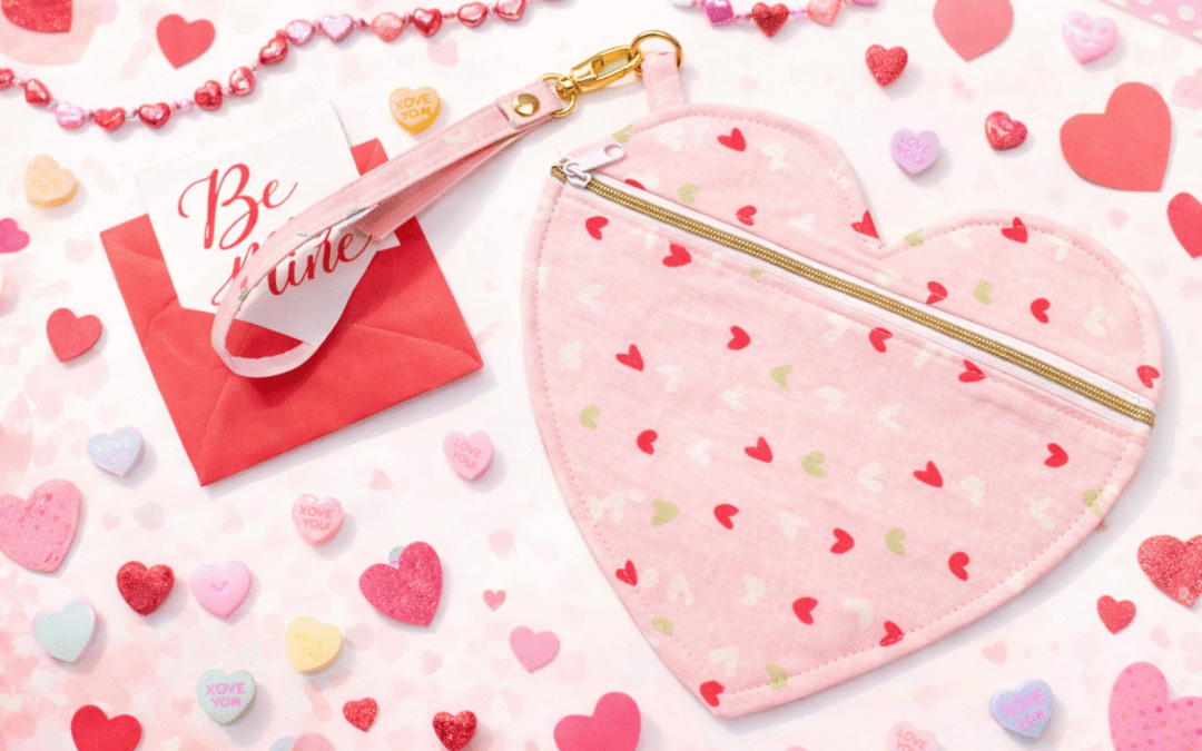 Heart Wristlet