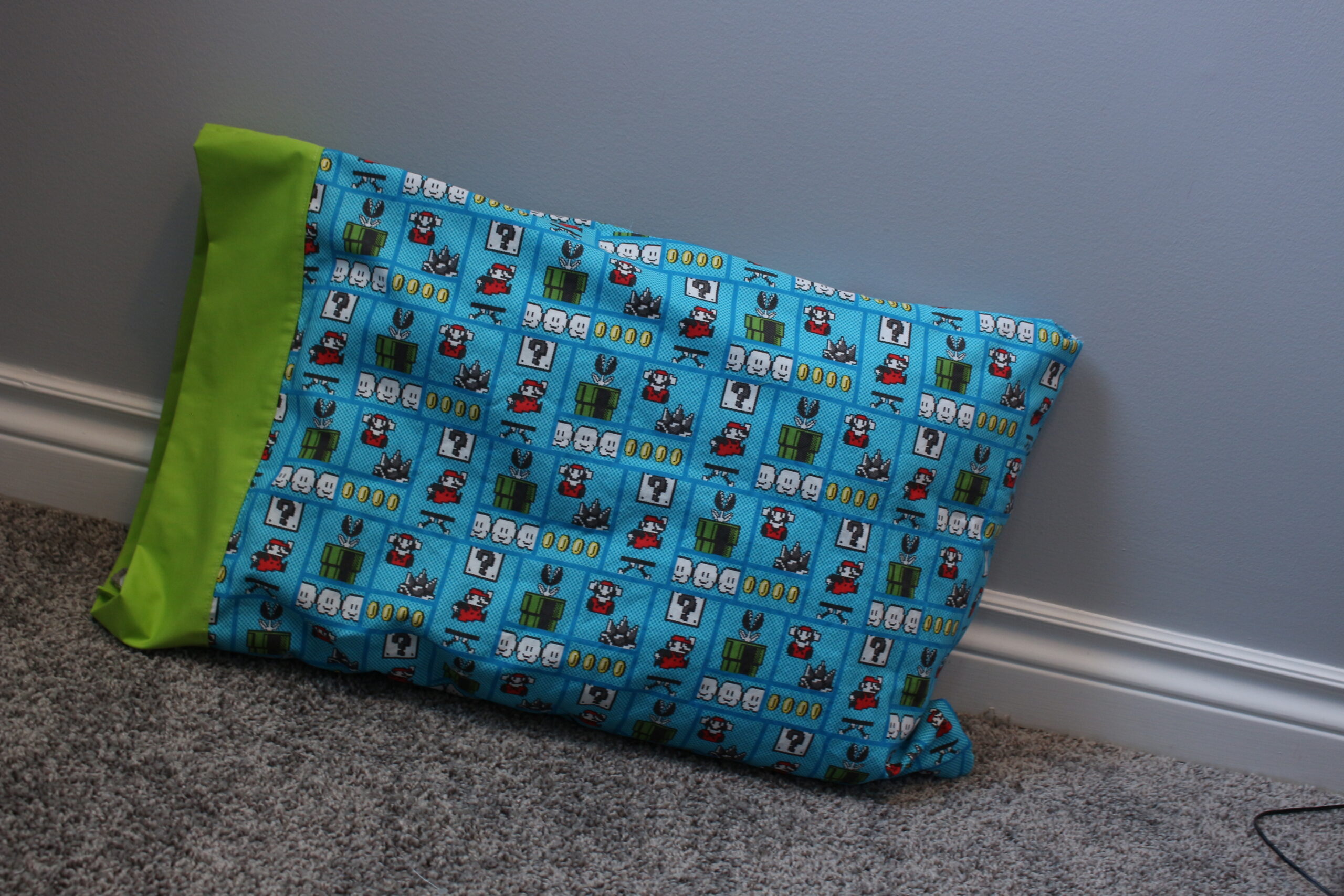 Easy No raw edges pillow case – sewing tutorial