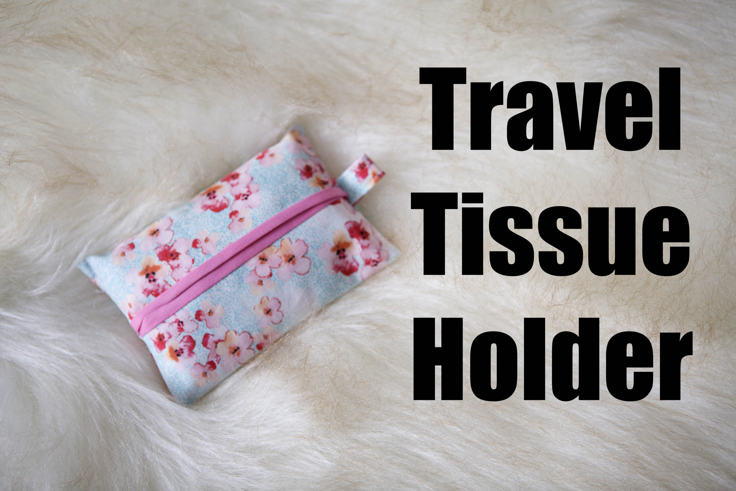 Tissue travel package holder