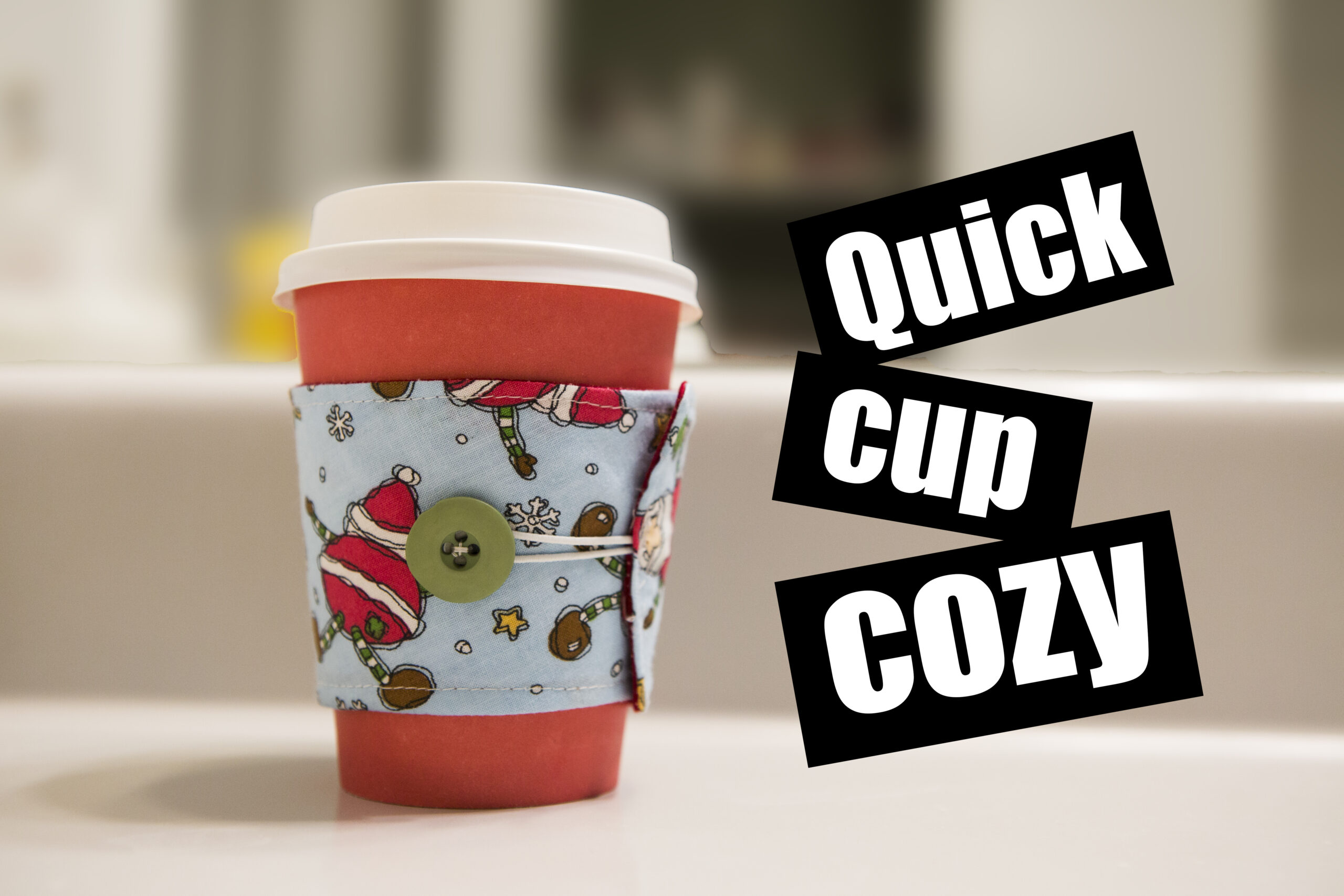 Free Pattern Cup cozy