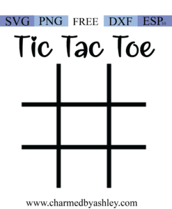 Tic-Tac-Toe Board SVG