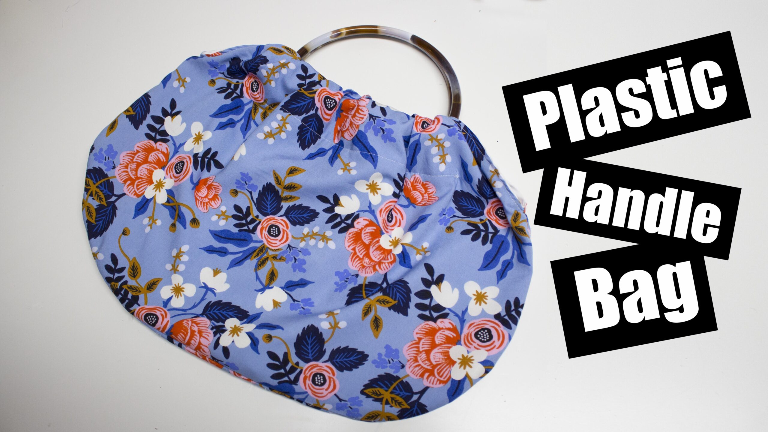 Plastic Handle purse tutorial