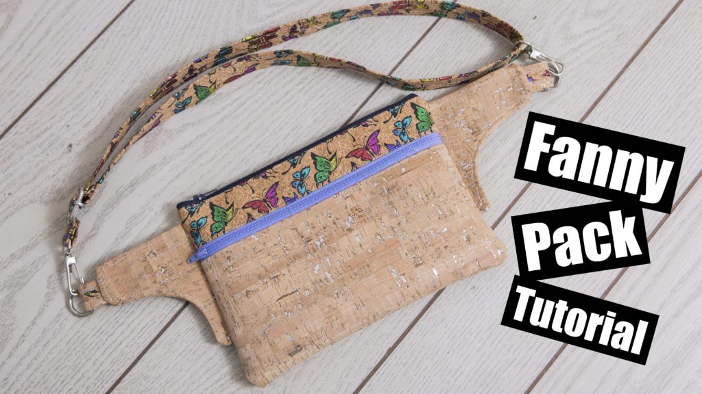 Leather Hip Bag PDF Pattern, Leather DIY, Fanny Pack, Belt Pouch