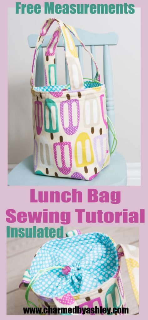 Lunch Bag tutorial | Charmed By Ashley