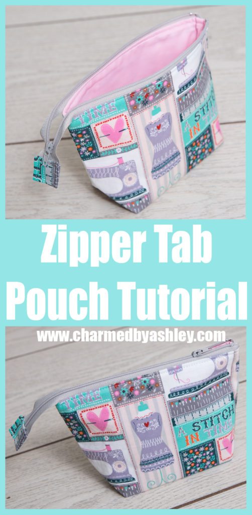 Zipper Tab Pouch | Charmed By Ashley