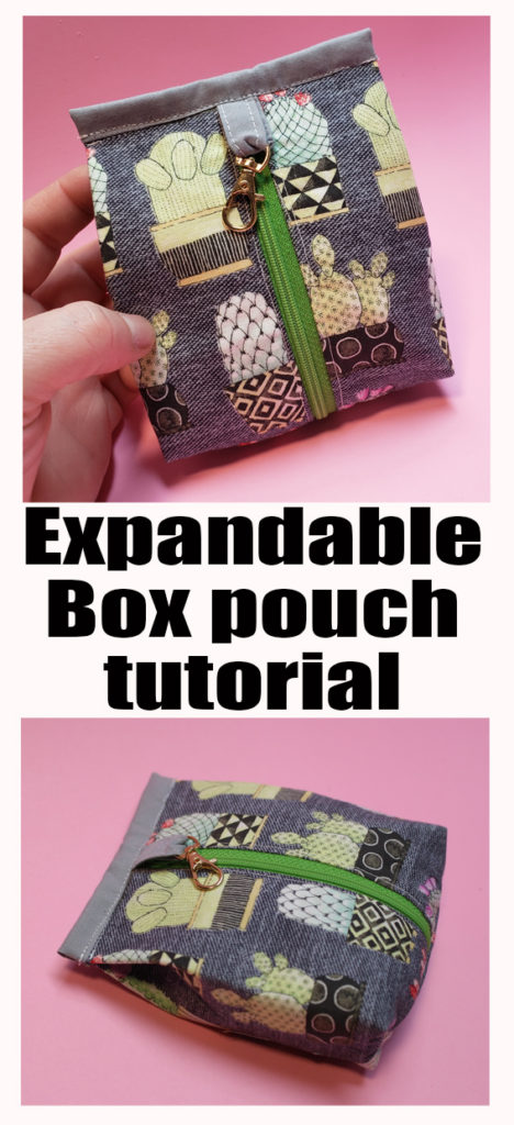 Expandable Box pouch | Charmed By Ashley