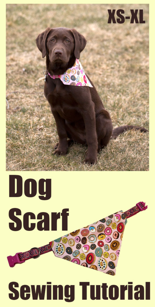 Dog on sale scarf tutorial