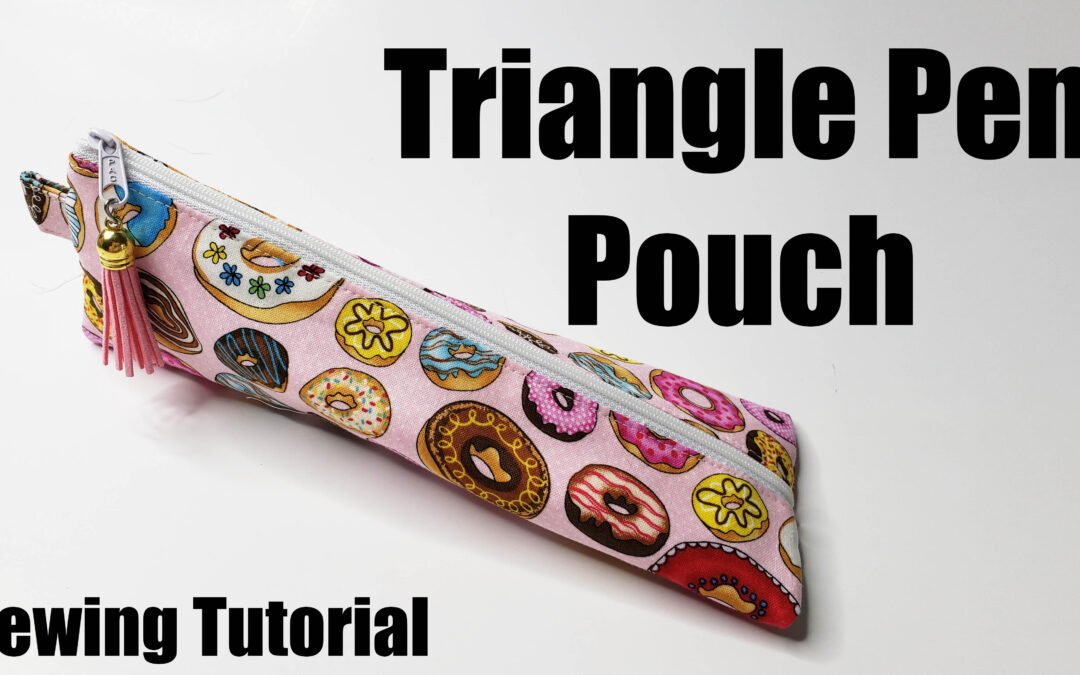 Easy Triangle Pen Pouch