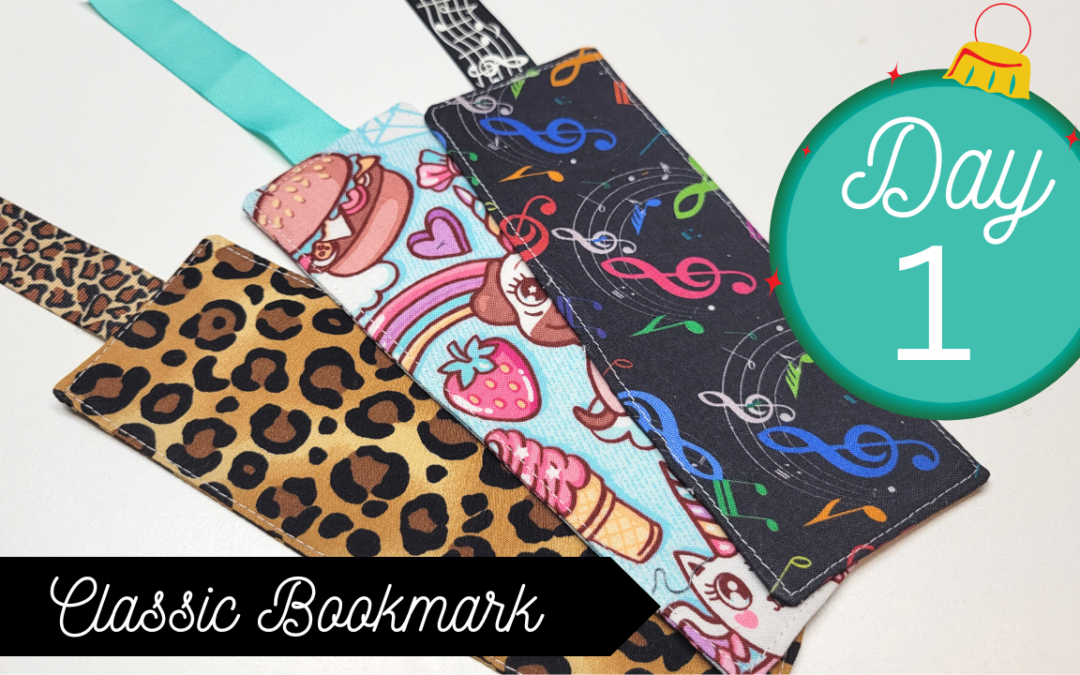 How to sew a Classic bookmark